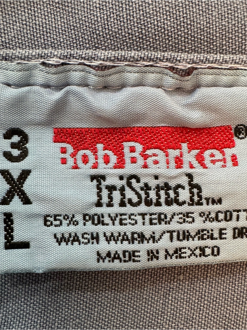 movie and TV studio wardrobe department BOB BARKER 3XL SCREEN-USED scrub uniform